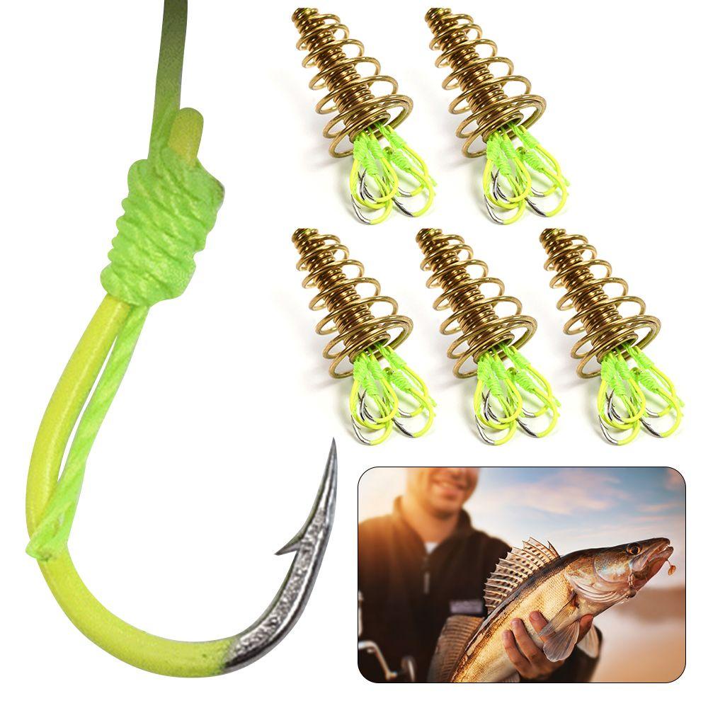 Dụng Cụ Bẫy Móc Câu Cá DIY Bằng Thép Không Gỉ Tiện Lợi