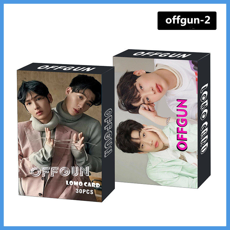 30pcs/box brightwin offgun photocards lomo cards