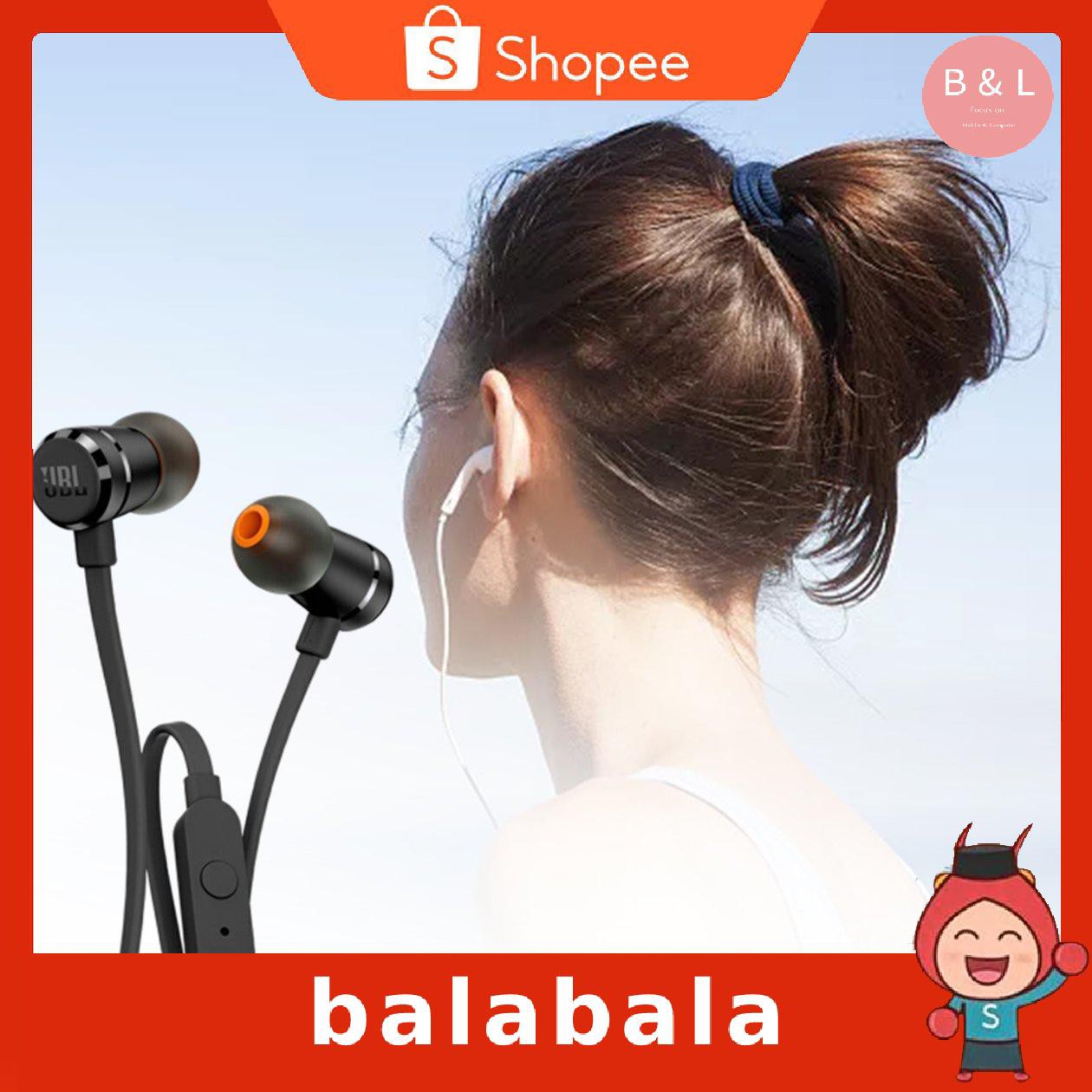 Tai Nghe Nhét Tai Thể Thao Có Dây Jbl T290