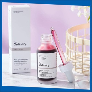 Tẩy da chết aha 30% + bha 2% peeling solution the ordinary 30ml chính hãng