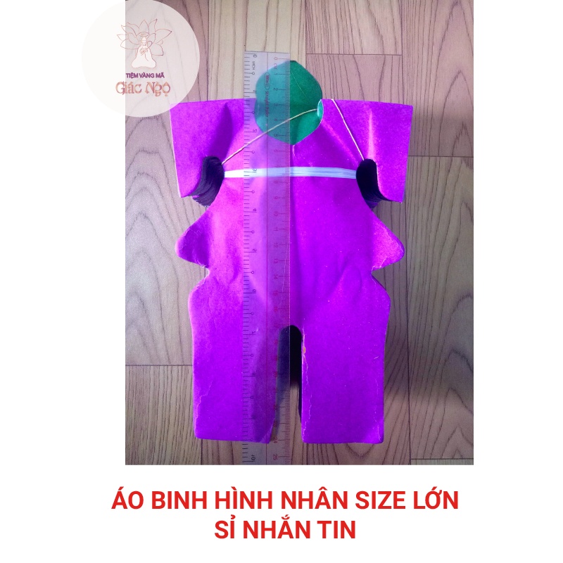 1 Cục Áo binh hình nhân cúng cô hồn tháng 7 - Vàng Mã Sỉ Lẻ Giá Rẻ