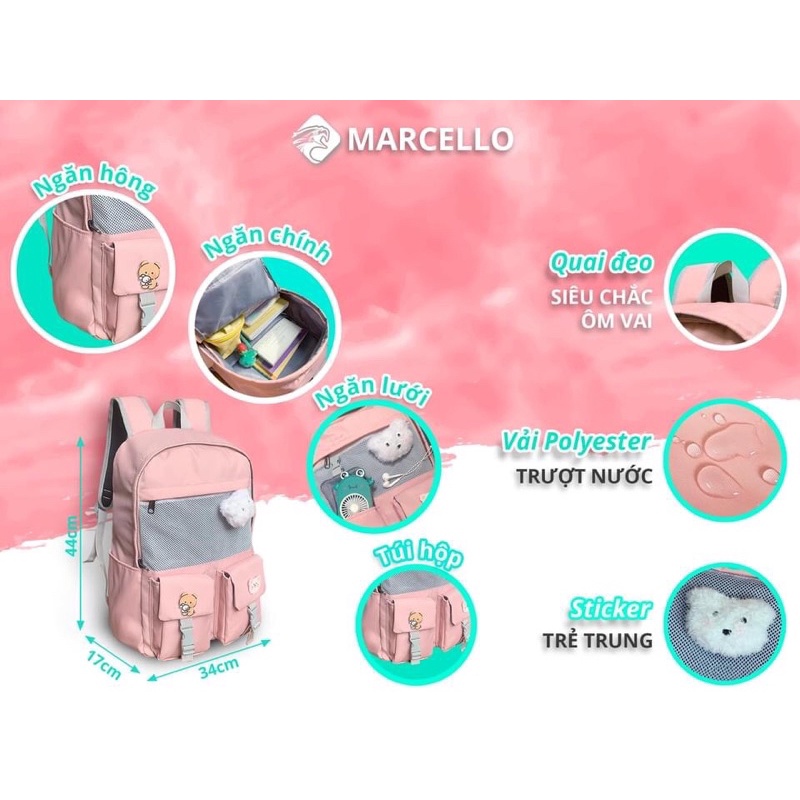 Balo thời trang Marcello M106