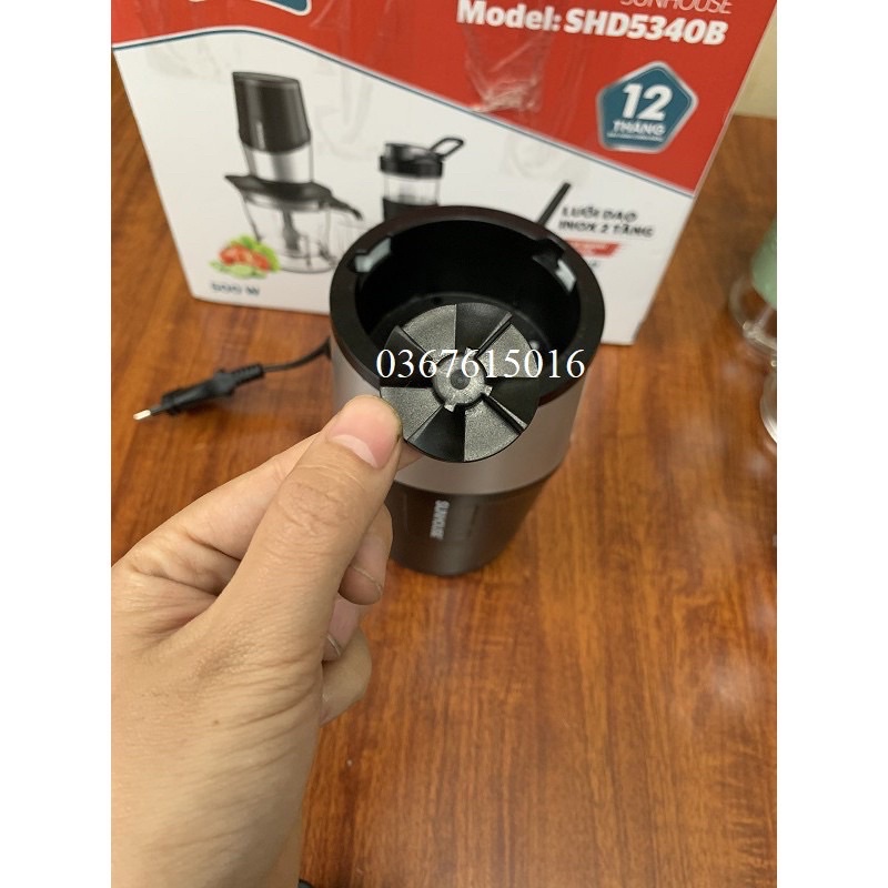 PHỤ KIỆN NẮP CỐI THỊT MÁY XAY SUNHOUSE MAMA SHD5340B SHD5341G SHD5340 SHD5341