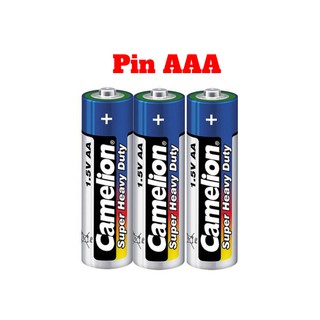 Combo 3 Viên Pin AAA Dùng Cho Đèn Pin Remote