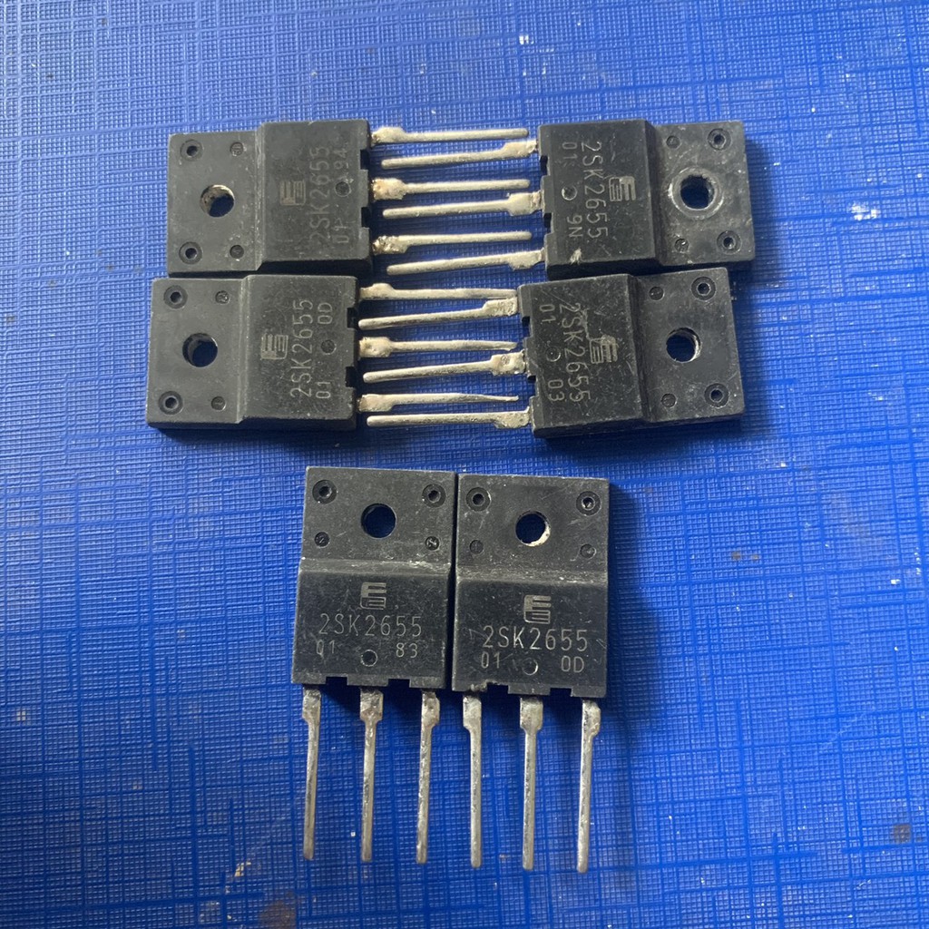 K2655 mosfet chịu dòng 8A 900V 2sk2655 hàng tháo máy [ bao sống 100% ]