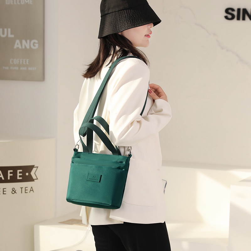 Túi Xách Canvas Siêu Nhẹ Chống Thấm Nước Thời Trang Cho Nữ