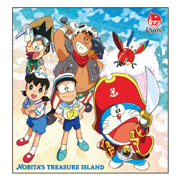 Sổ Xé Writing Pad Nobita’s Treasure Island  Doraemon (100 Trang) PS2