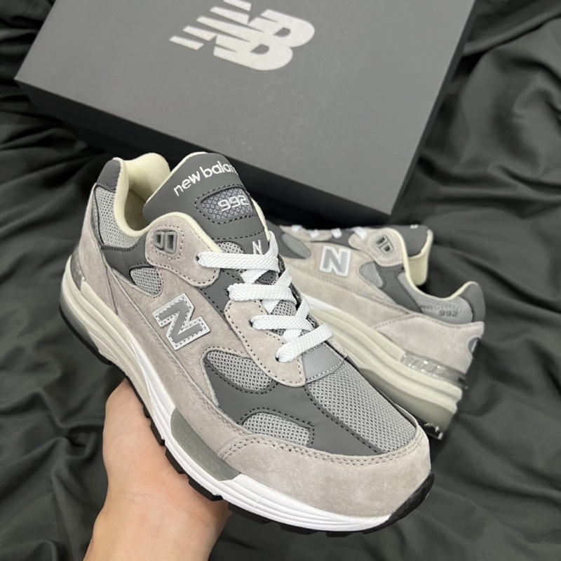 GIÀY NEW.BALANCE 992 XÁM GREY DA LỘN LAI AU SC