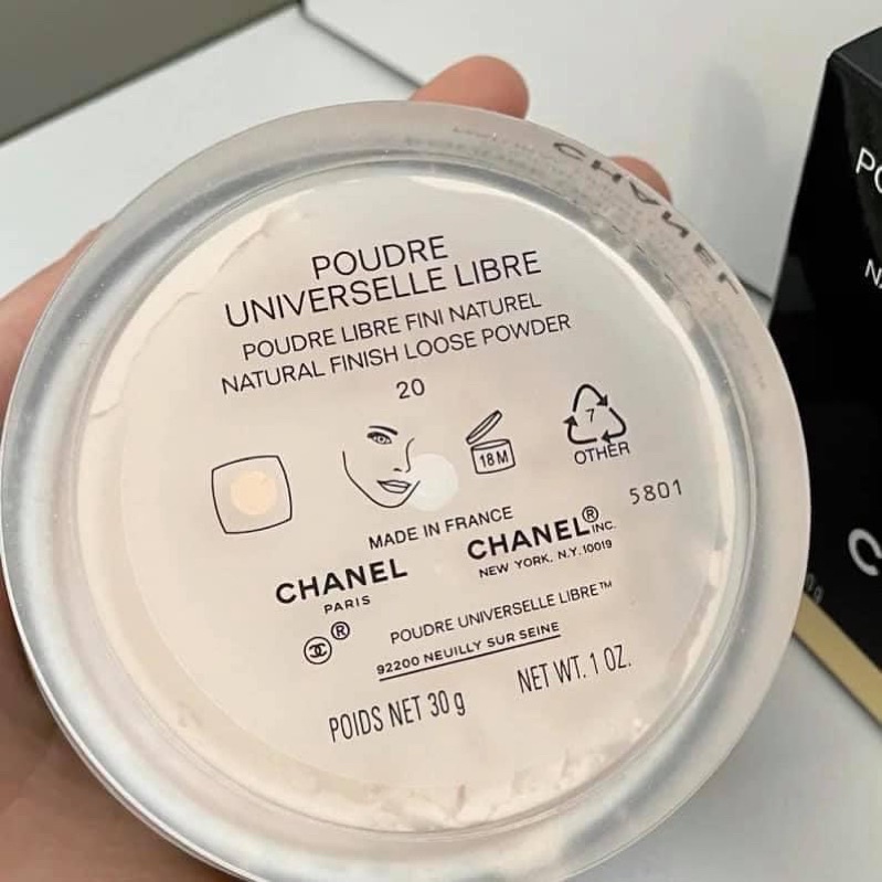 Phấn Phủ Kiềm Dầu Dạng Bột - Chanel poudre fullbox