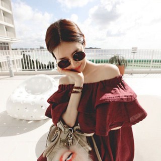 Đầm Trễ Vai Trắng Siêu Xinh