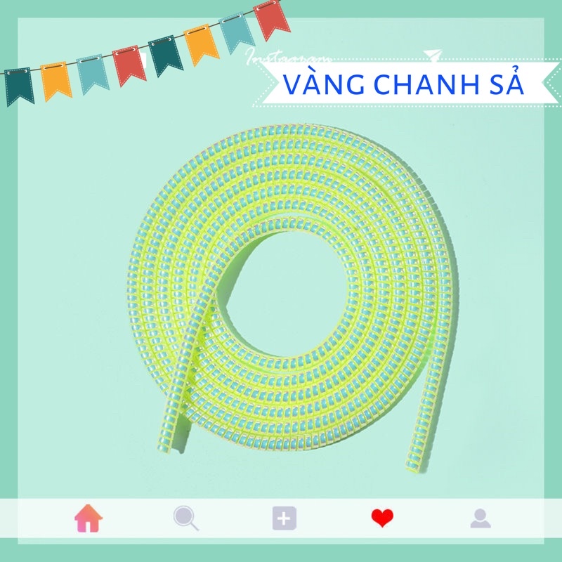 Dây quấn bảo vệ cáp dài 1m5 màu mới