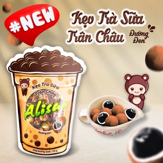 Kẹo Trà Sữa Trân Châu Đường Đen Alisan 120g