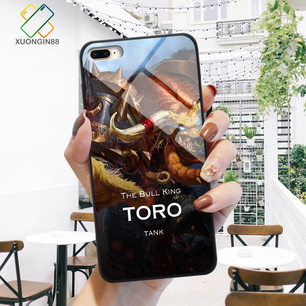 Ốp lưng iphone 6/7/8/6plus/7plus/8plus in 3D tướng liên quân mobile