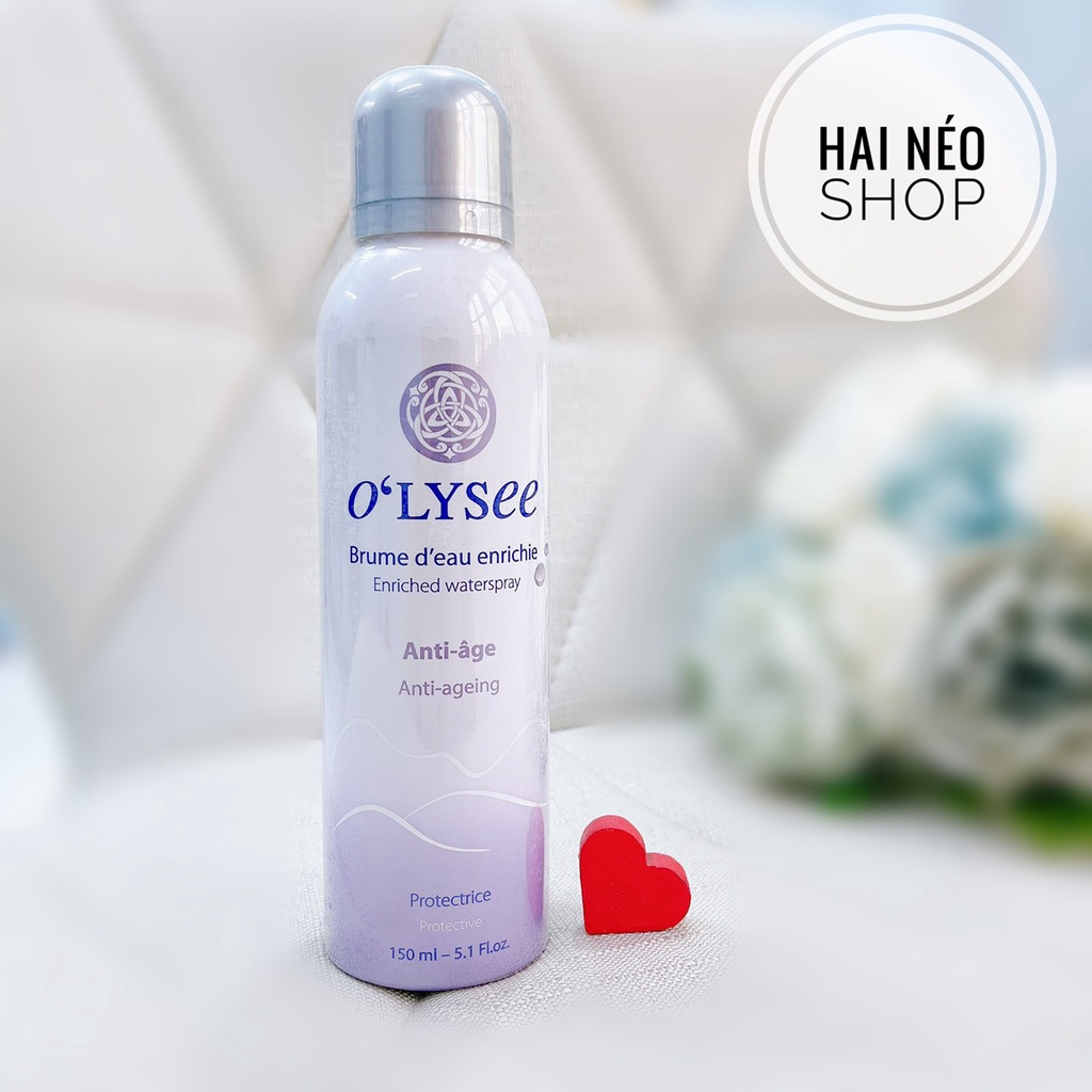 Xịt khoáng cấp nước chống lão hóa O'LYSEE Enriched Waterspray Anti - age (Pháp)