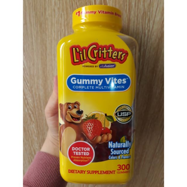 Kẹo Dẻo Vitamin L'il Critters Gummy Vites
