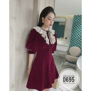 60-90kg Bigsize ĐẦM NƠ CỔ D695