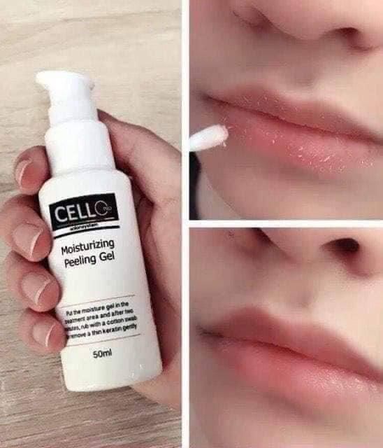 Dung Dịch Tẩy Tế Bào Chết Cello Hàn Quốc 50ML,Gel Tẩy Tế Bào Chết Môi Mày Phun Xăm Thẩm Mỹ.