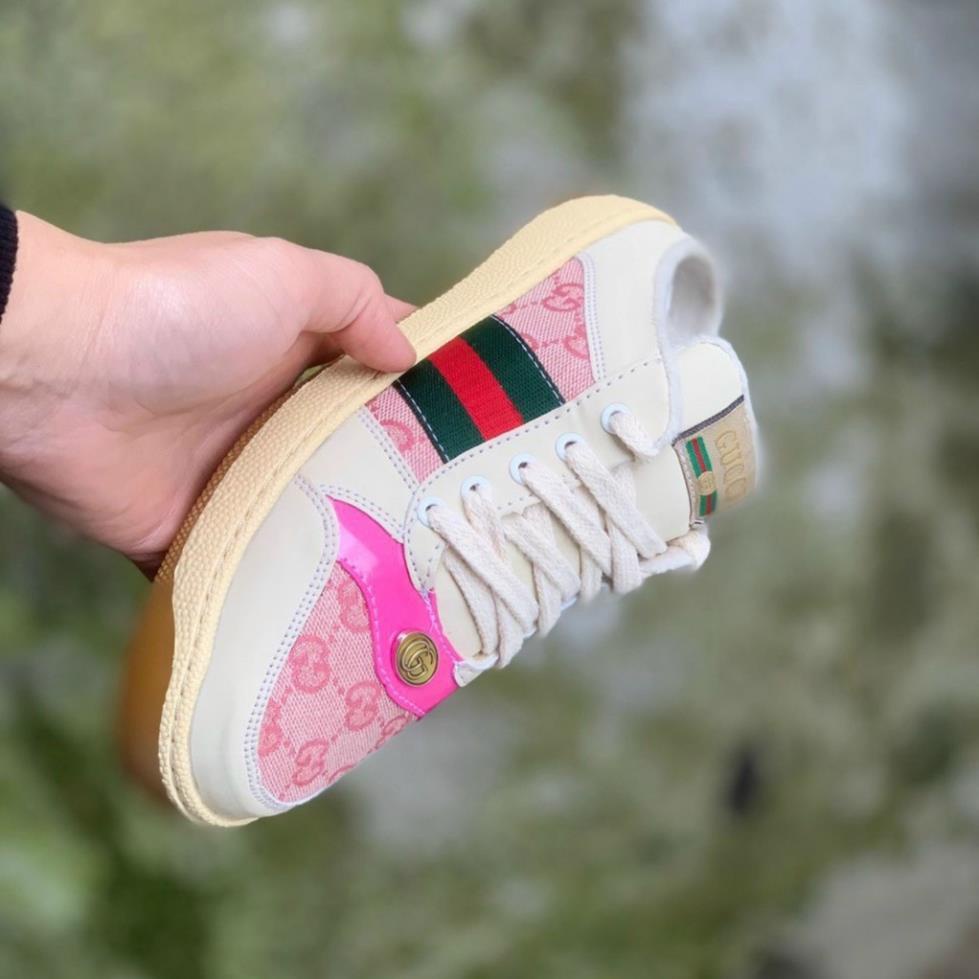 Giày sục thể thao nữ gucci sơn tùng XOÀI SNEAKER, giày sục nữ gg sơn tùng, hải tú hàng cao cấp full size 36-39