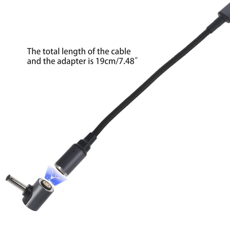 Cáp Chuyển Đổi Từ Tính 100W Sang 4 0x1 35mm Type C Chuyên Dụng Cho Laptop