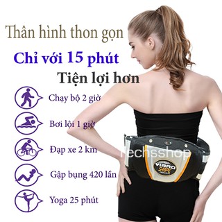 Đai mát xa giảm mỡ bụng vibro shape