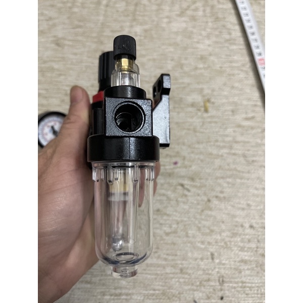 Bộ lọc khí tách nước⚡⚡ 2 cốc lọc có đồng hồ áp⚡⚡