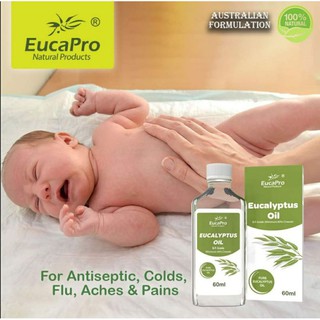 Dầu Khuynh Diệp Eucapro - Eucapro Eucalyptus Oil - 60ML
