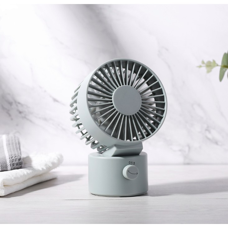 [Siêu Dễ Thương]Quạt Mini Để Bàn Tiện Lợi không cần sạc pin