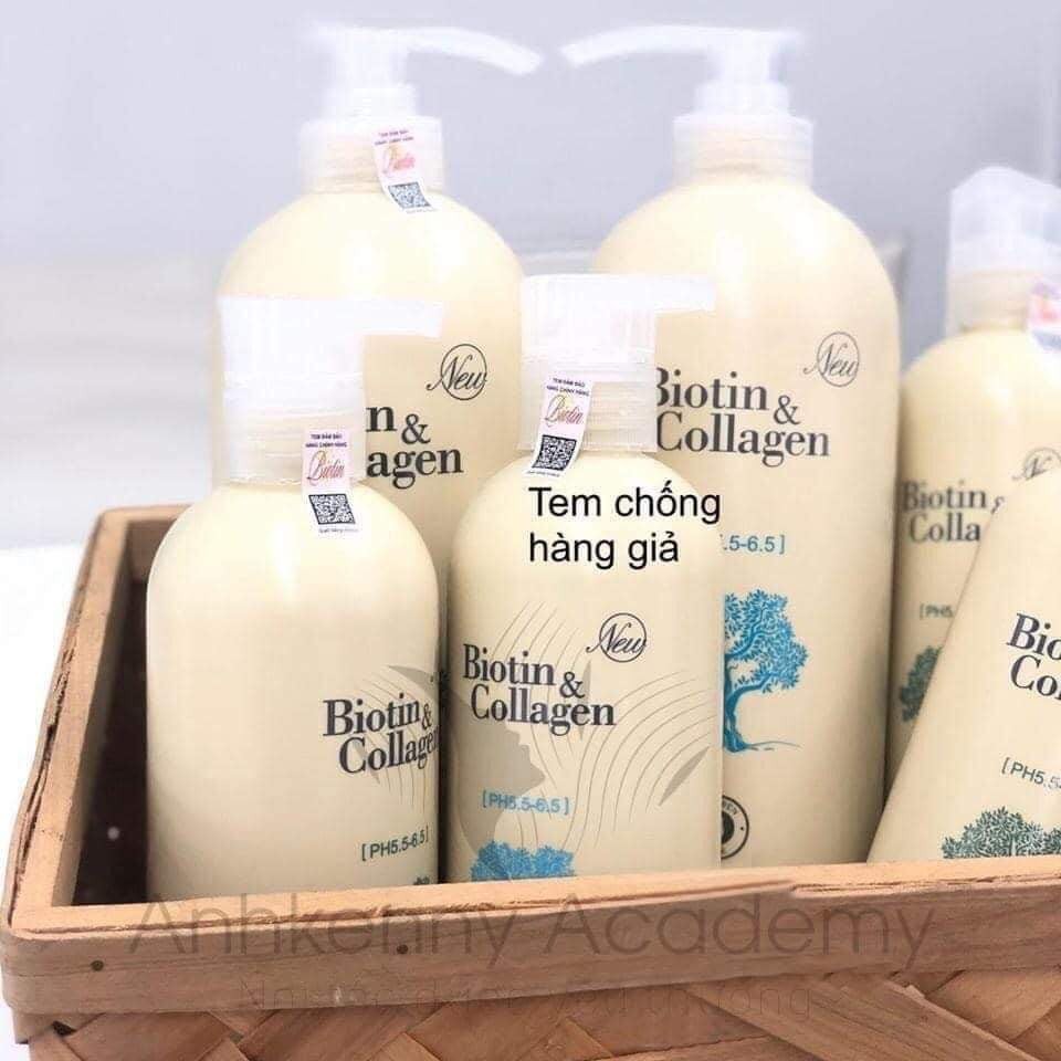 🛑FreeShip🛑Cặp Dầu Gội Xả Biotin Collagen Trắng | Giảm Rụng Tóc,Phục Hồi Tóc Khô Xơ, Hư Tổn ⚜️Hàng Chính Hãng⚜️ | BigBuy360 - bigbuy360.vn