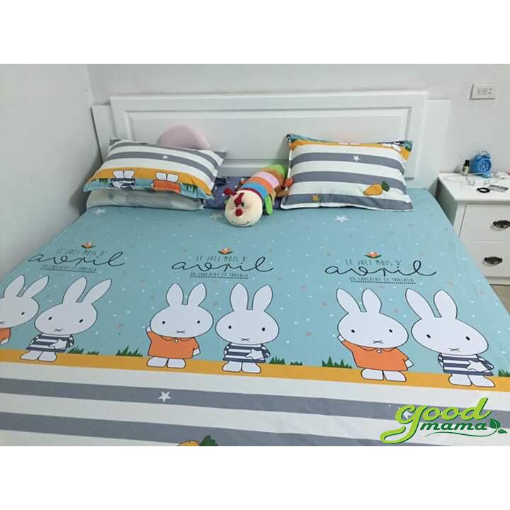 Ga Chống Thấm Cotton Cao Cấp Goodmama 2 Lớp: Loại 1