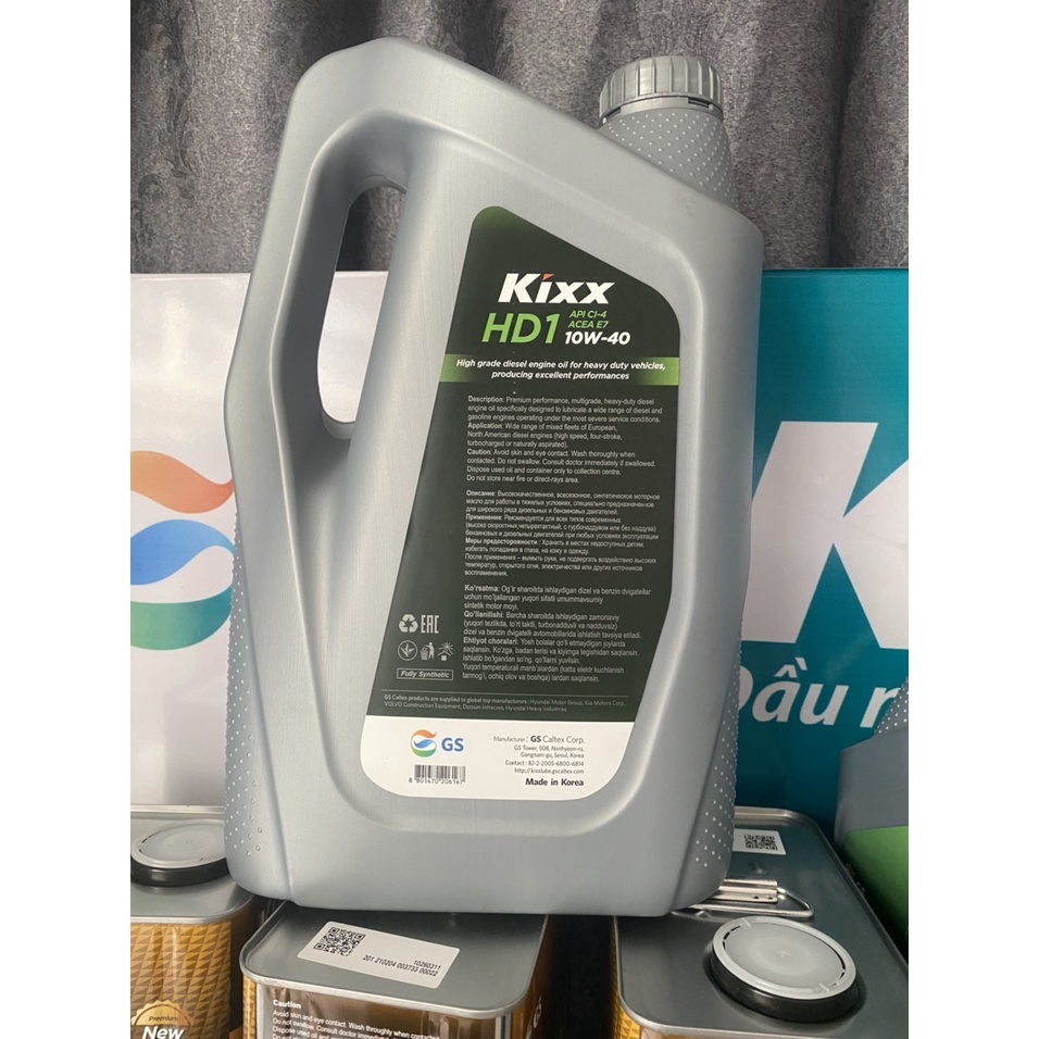 Dầu máy Diezen Kixx HD1 CI-4 10W40