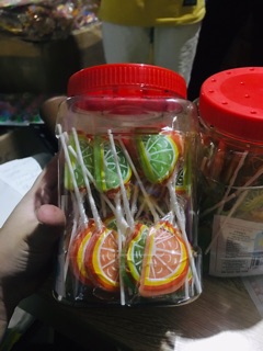 Kẹo dẻo hình múi cam (50 chiếc)