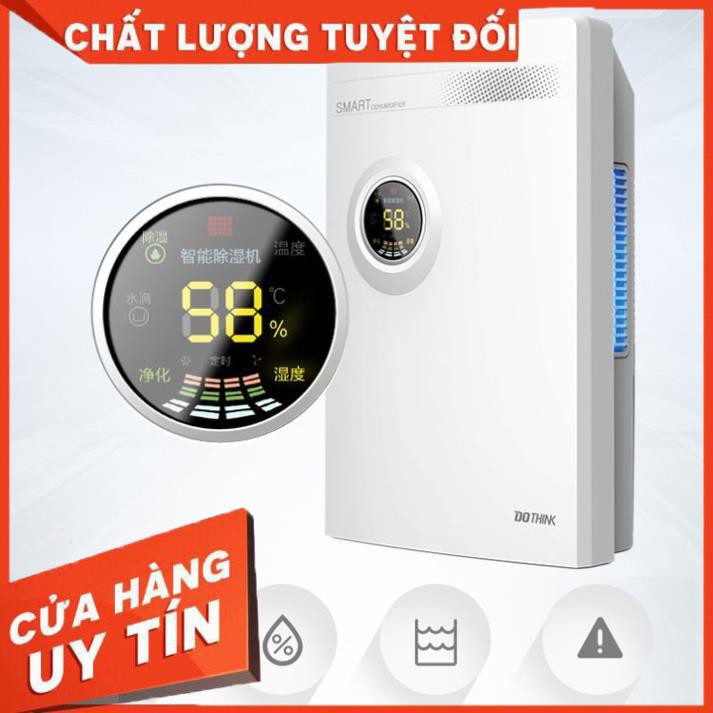 Máy hút ẩm lọc không khí mini để bàn có màn hình LED Sử dụng khử trùng và diệt khuẩn không khí trong gia đình, văn phòng