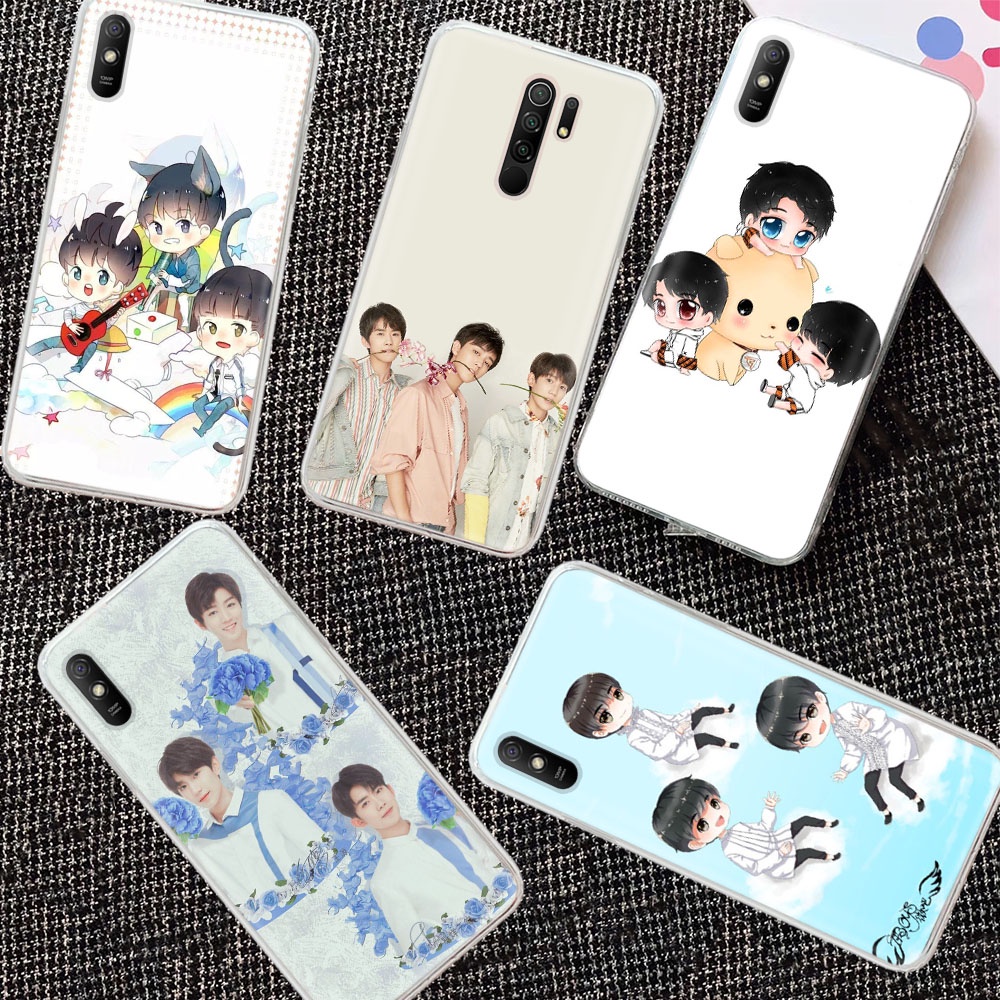 Ốp Điện Thoại Dẻo Trong Suốt Họa Tiết Nhóm Nhạc TFBOYS Cho Infinix Note 6 7 Lite 8 8I 10 11 11S Pro BTY-94