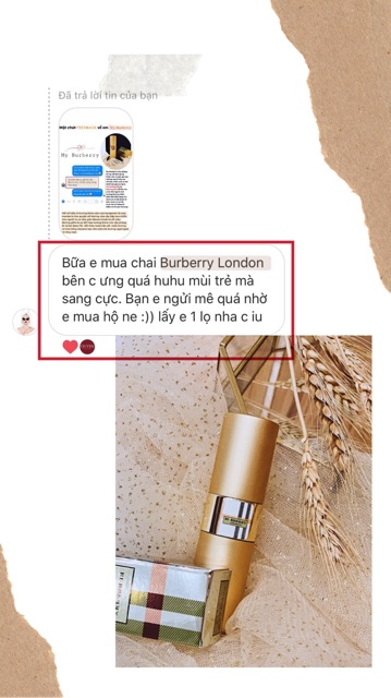 Nước Hoa mini 20ml BURBERRY LONDON | Thế Giới Skin Care