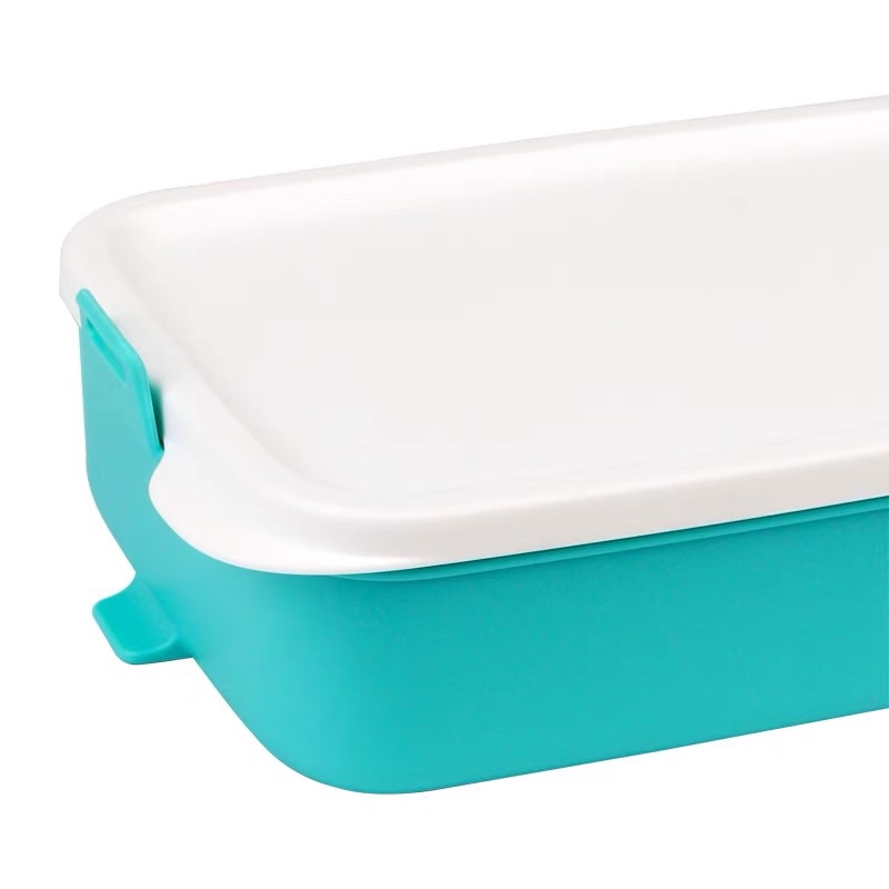 Set 2 Hộp Cơm Chia Ngăn Click To Go 900ml/hộp Chính Hãng Tupperware - Phù Hợp Cho Dân Văn Phòng
