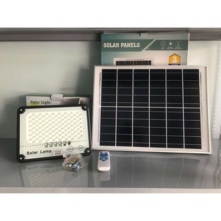 Đèn năng lượng mặt trời chống chói solar lamp 100w - mẫu mới