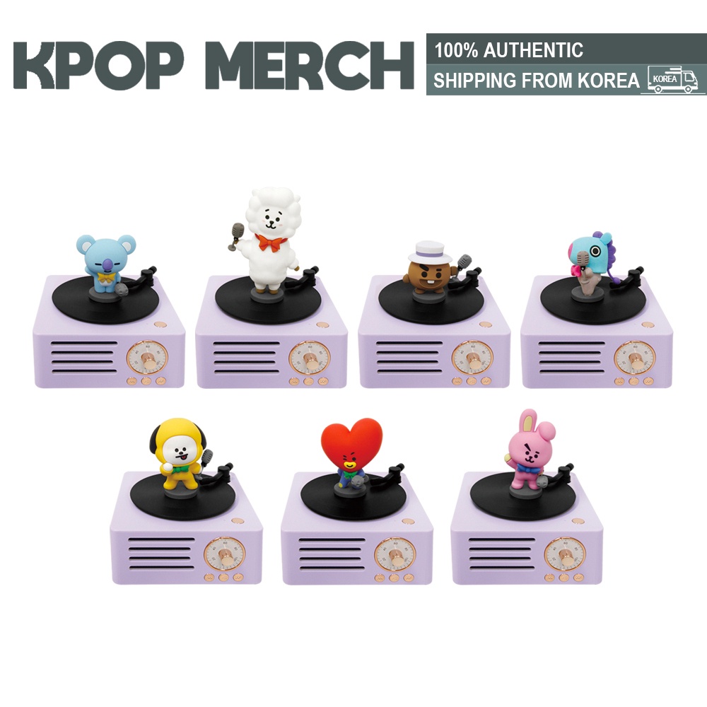 Loa Bluetooth Bàn Xoay BTS - BT21 (Ngẫu Nhiên)