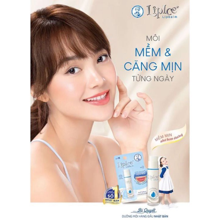 Son Dưỡng Không Màu Chuyển Kem Mịn Chống Nắng Lipice Creamy 4.3g SPF15