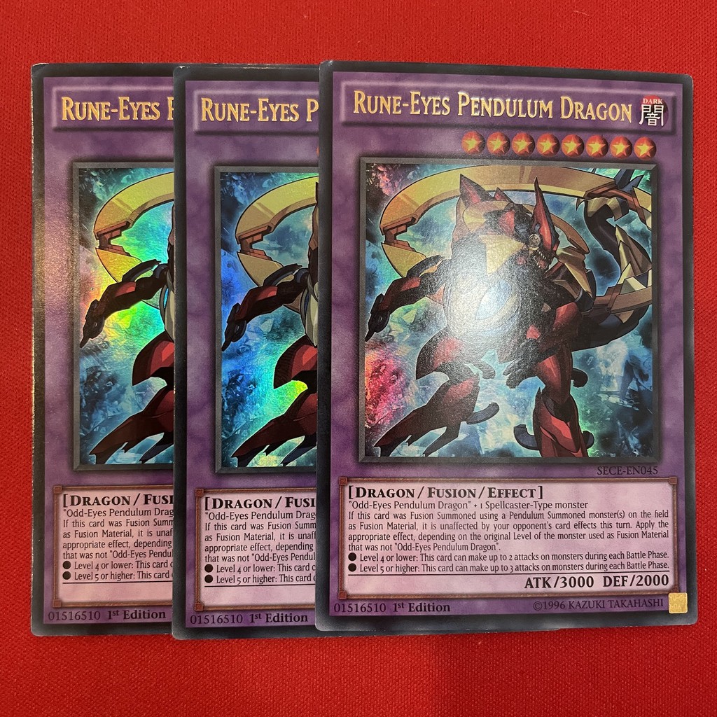 [EN][Thẻ Bài Yugioh Chính Hãng] Rune-Eyes Pendulum Dragon