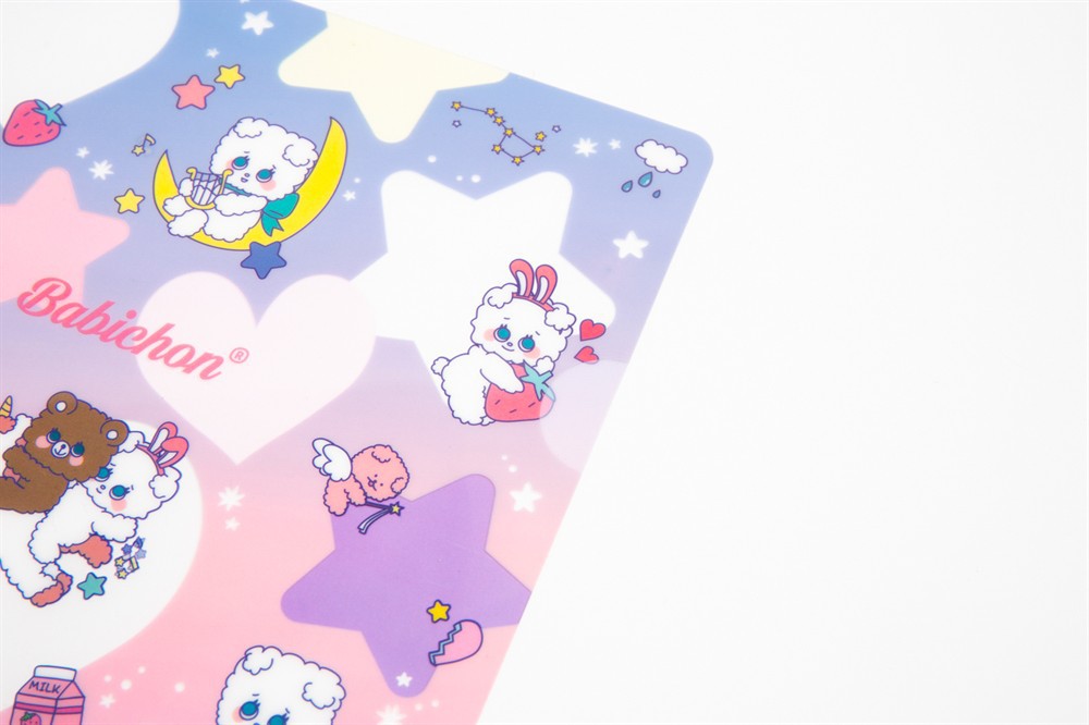 Kẹp Tài Liệu ARTBOX Hàn Quốc Từ PP In Hình Cún Barbichon