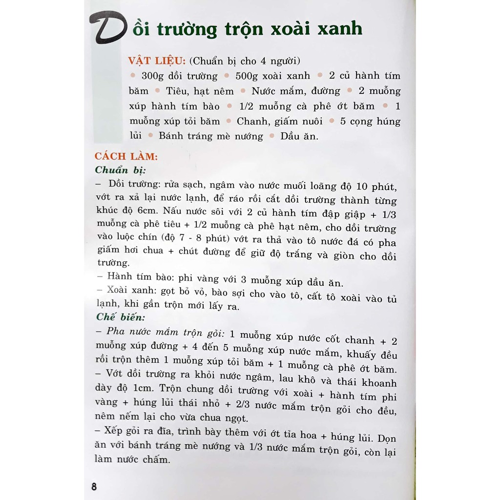 Sách -  30 Món Gỏi Trộn Ngon Và Lạ - Đỗ Kim Trung