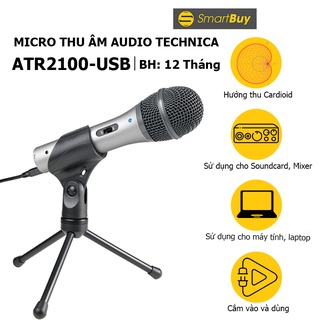 Micro Dynamic Audio Technica ATR2100-USB
