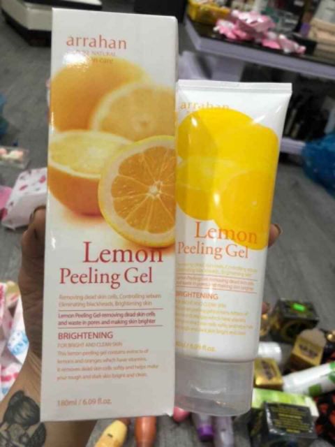 Tẩy tế bào chết lemon pecling gel