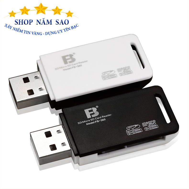 [HÀNG CHÍNH HÃNG❤️] Đầu Đọc Thẻ Nhớ Đa Năng (SD và Micro SD) SIYOTEAM SY-368