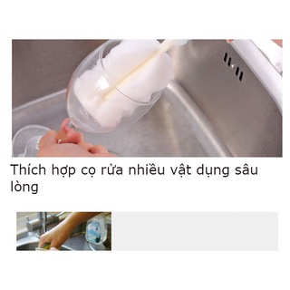 [KHÔNG ĐÂU RẺ HƠN ] Cây bọt biển cọ rửa ly bình sữa , chai lọ