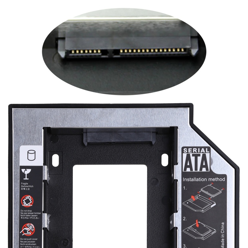 Khay Chuyển Đổi Ổ Cứng HDD SSD 12.7mm 2.5 '' Sang 2nd Chất Lượng Cao