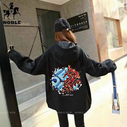 [Freeship] Áo khoác dù UNISEX nam nữ thích hợp đi học đi chơi TP15