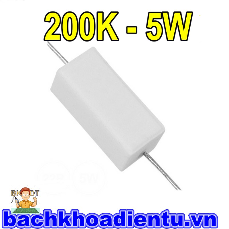 Điện trở 5W 200K chất lượng tốt