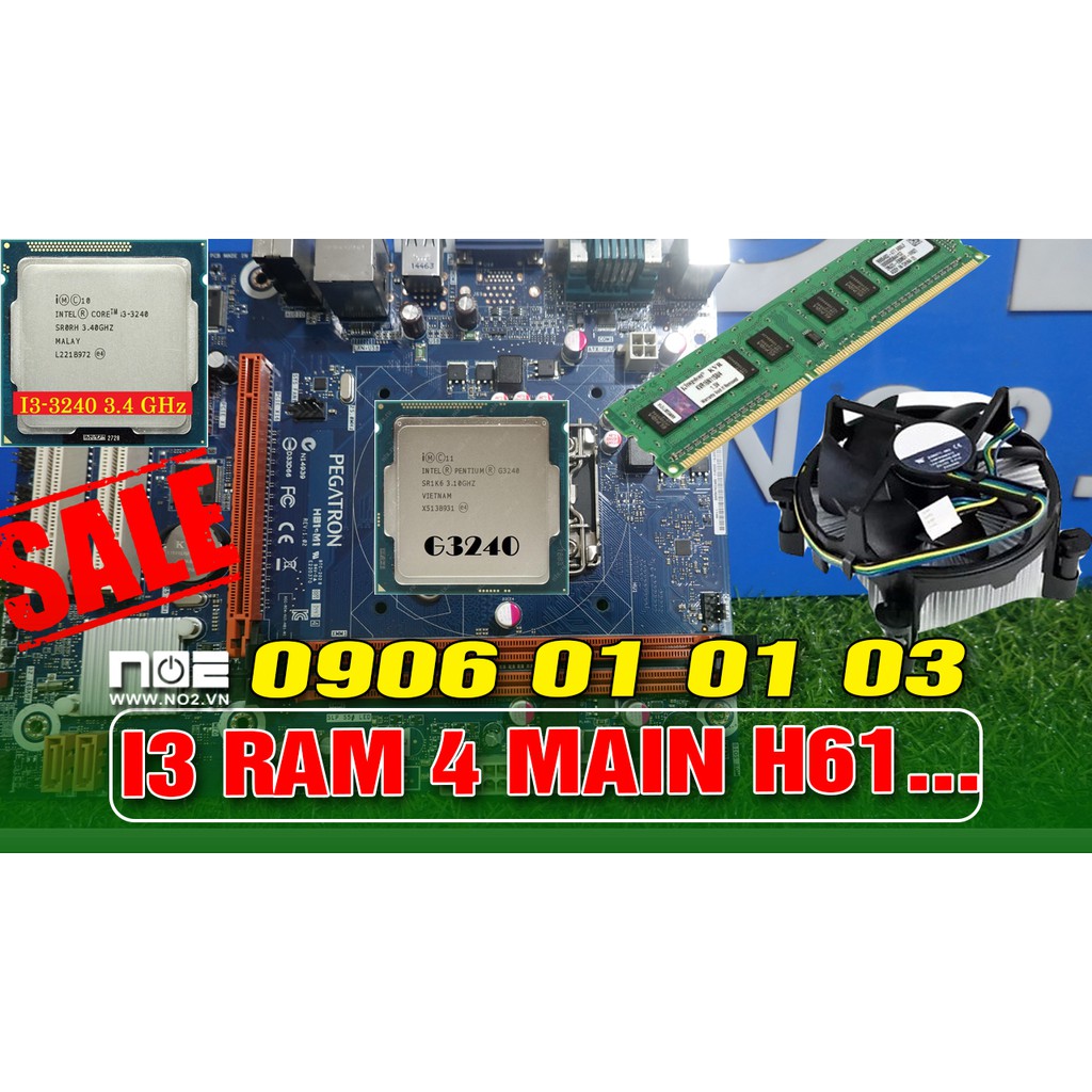COMBO PC ( MAIN h81+ CHIP G3XXX+ FAN) Dùng văn phòng hoặc chơi game | BigBuy360 - bigbuy360.vn