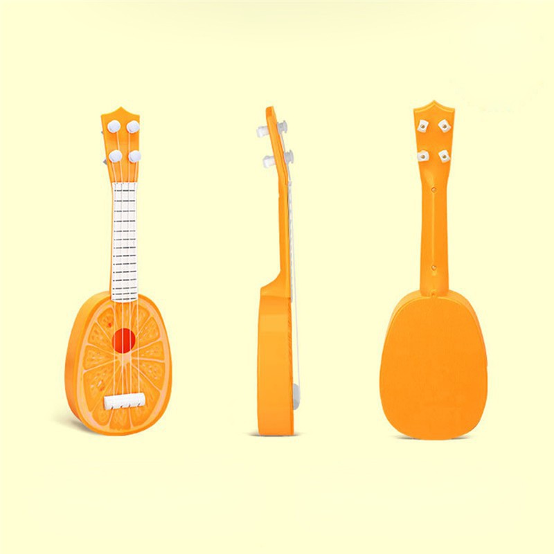 Đàn ukulele đồ chơi hình trái cây cho trẻ em